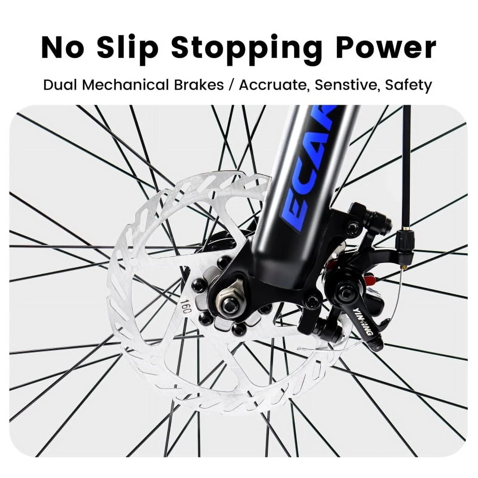 27.5 Inch Full Suspension Mountain Bike With Front And Rear Dual Shock Absorbers, Mechanical Disc Brakes, 21-Speed - A2760