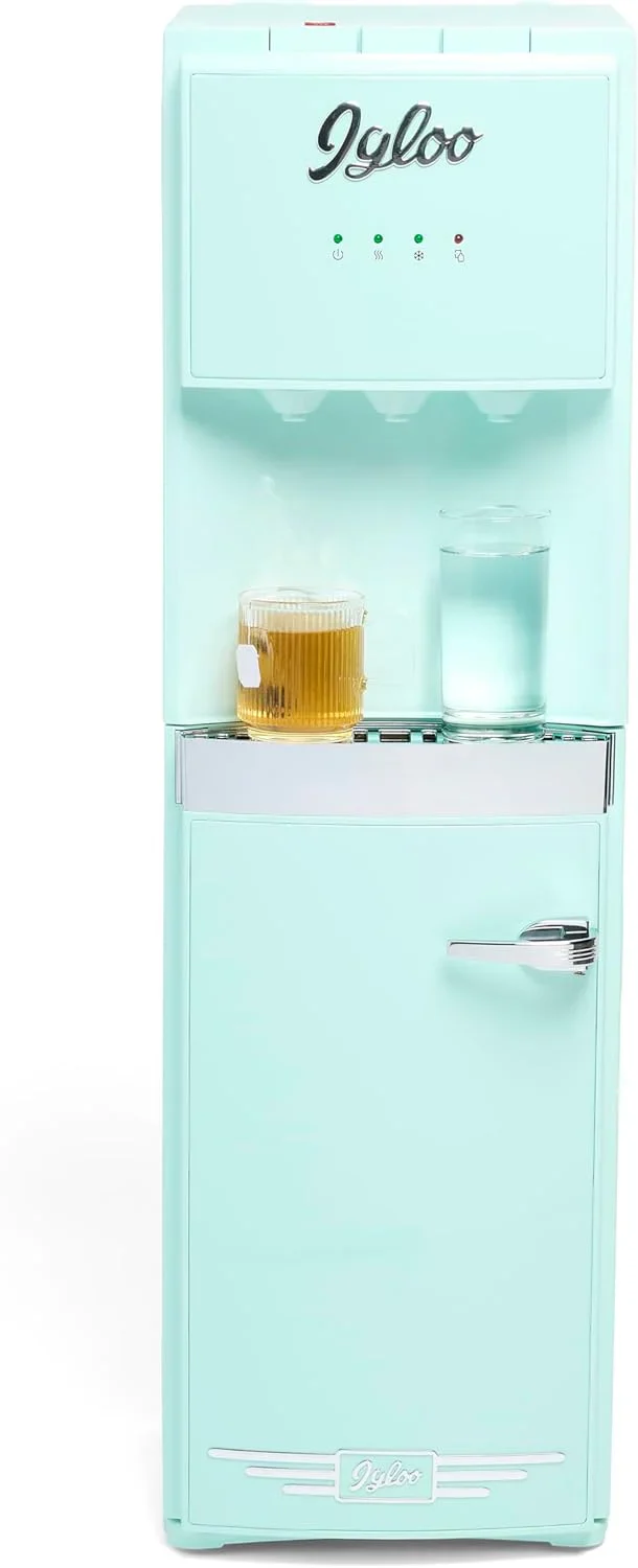 Igloo Bottom Loading Water Cooler Hot Cold Room Temperature Dispenser Stainless Steel