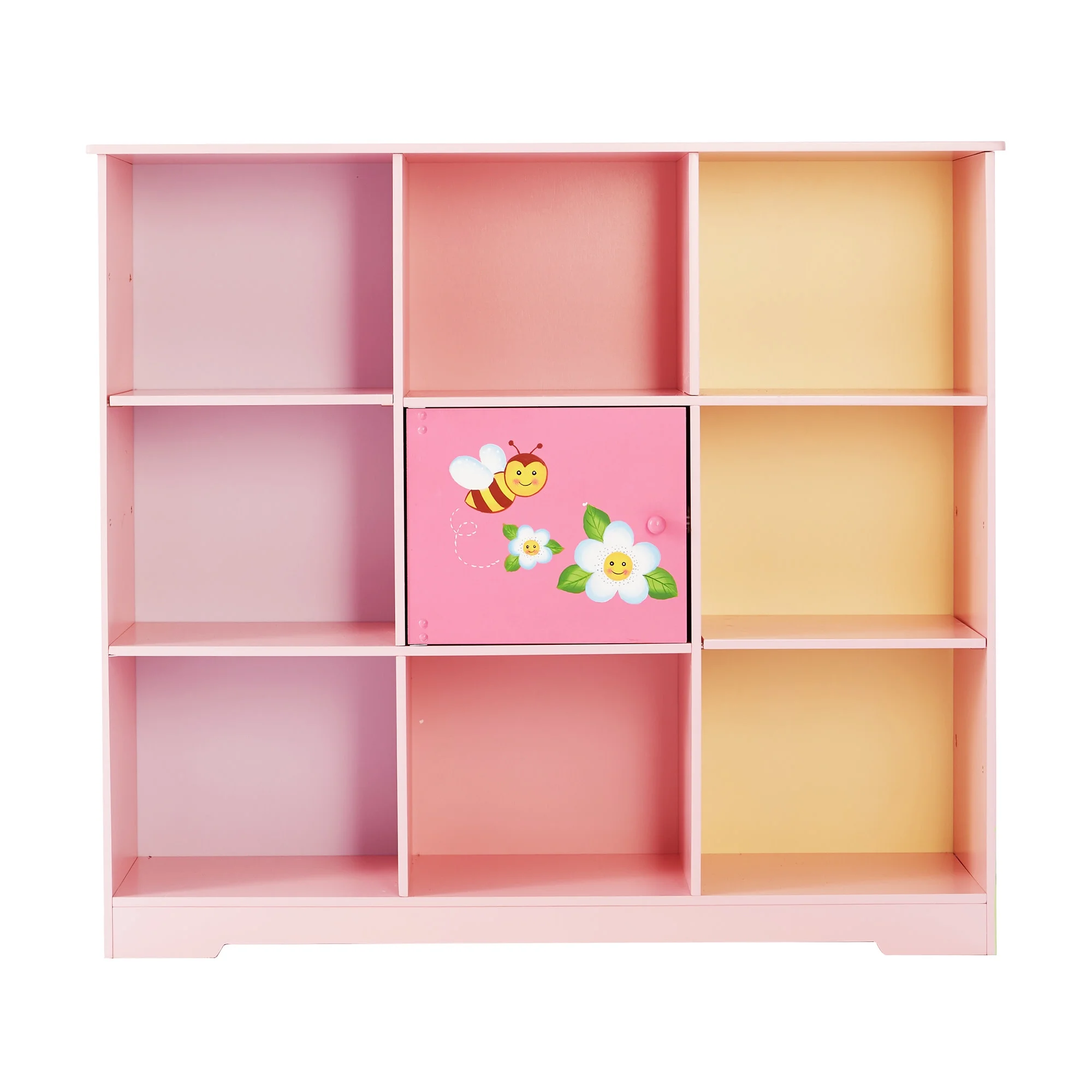 Fantasy Fields Magic Garden Kids Wooden 3 x 3 Cube Storage Unit