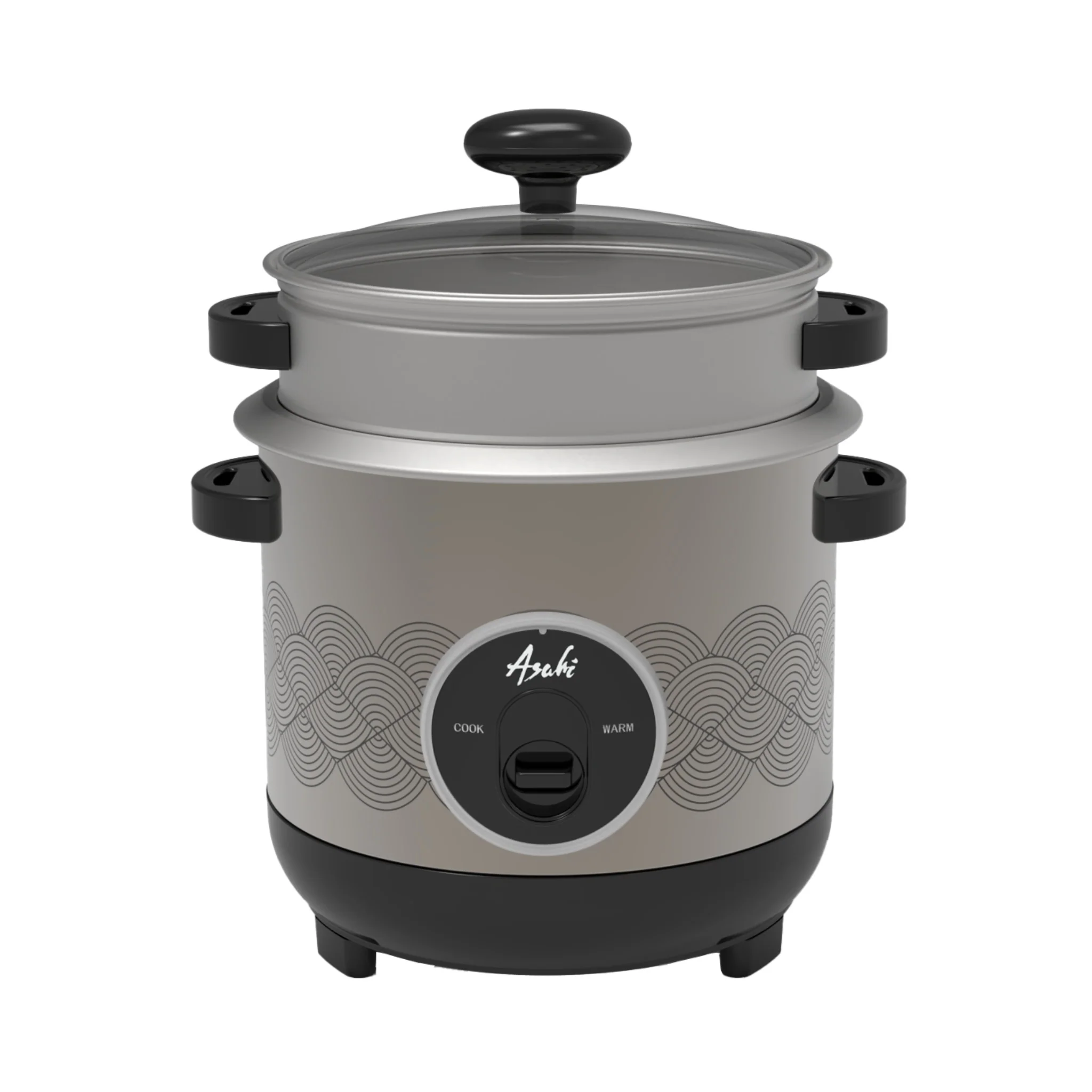 Rice Cooker Steam Cooking with Versatile Cooking Functions Configuration B