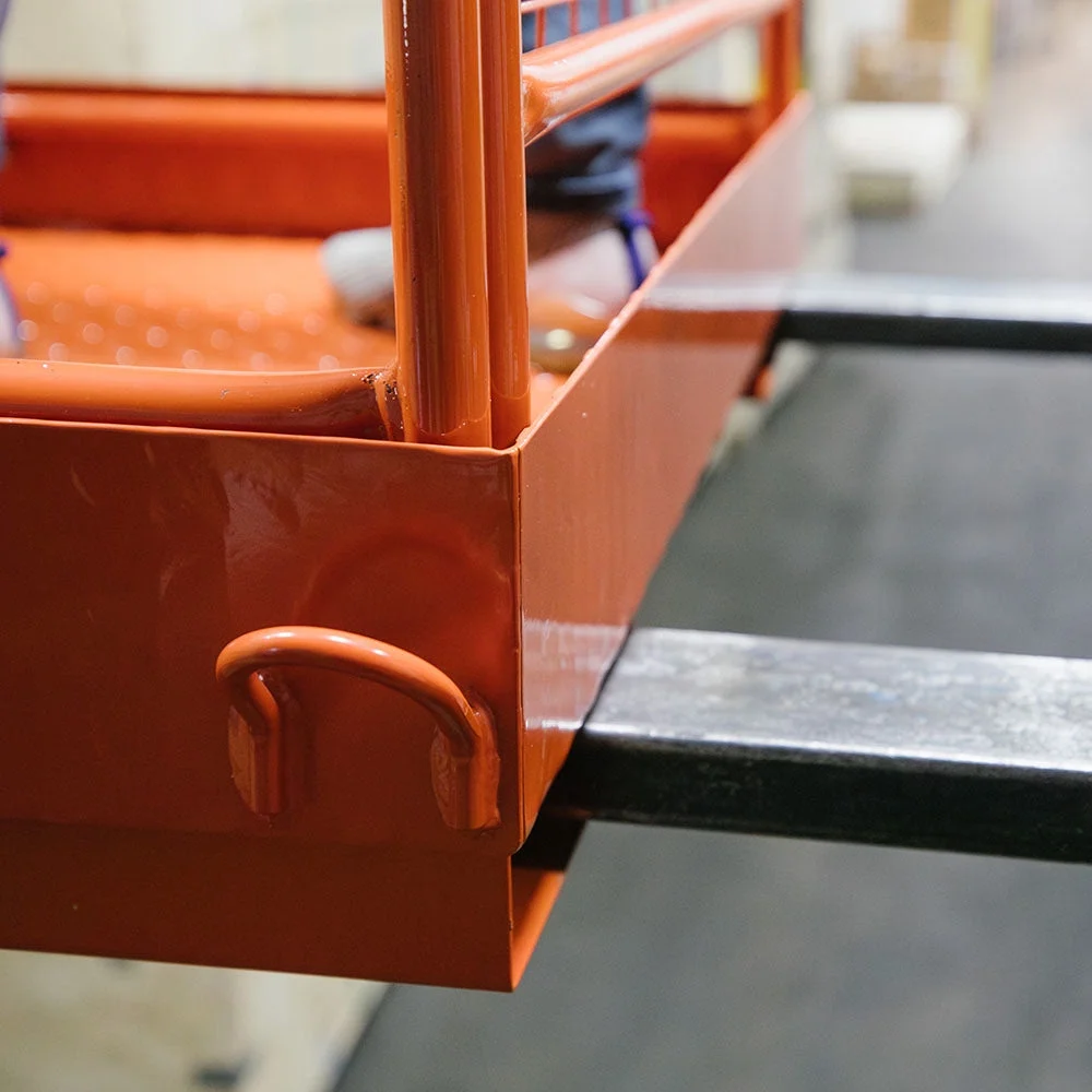 Titan Attachments Pallet Forklift Platform Safety Cage 36" x 36"