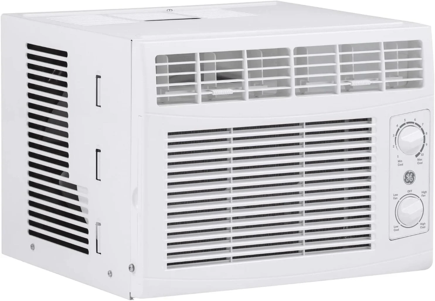 GE Window Air Conditioner Unit, 5,000 BTU for Small Rooms up to 150 sq ft.