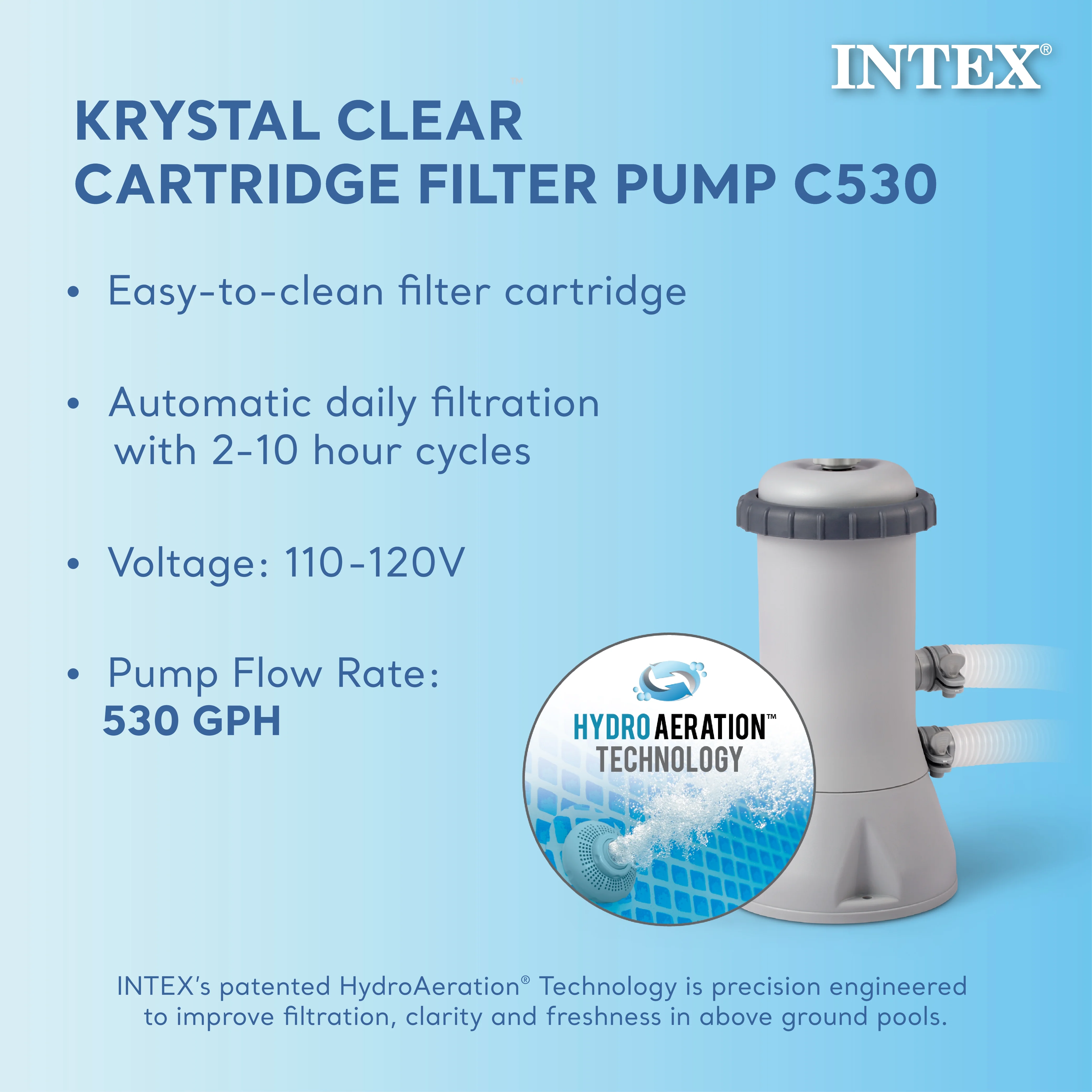 Intex 10' x 30" Easy Set Above Ground Swimming Pool With Filter Pump