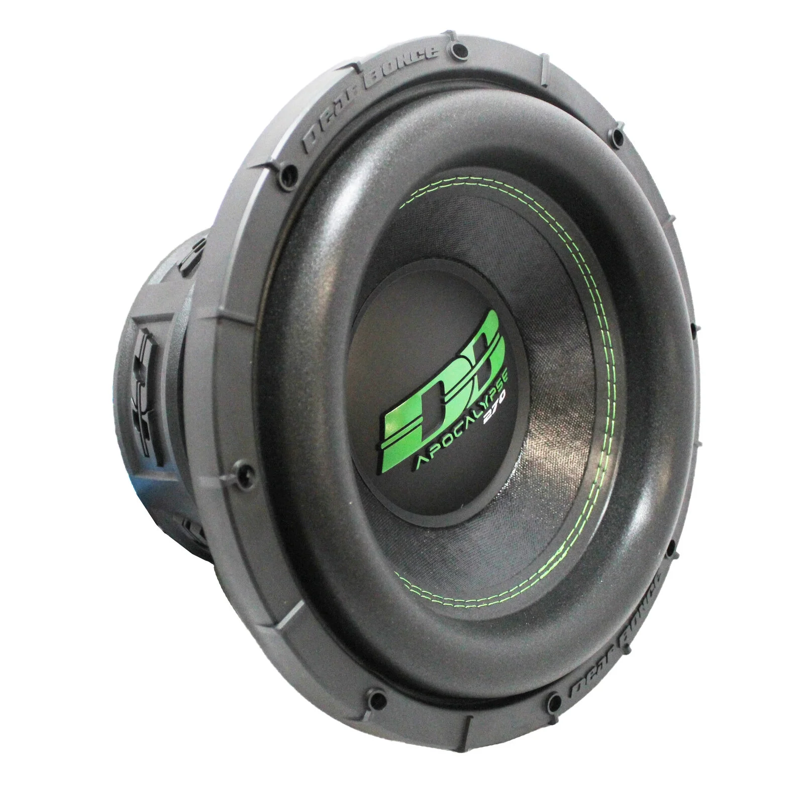 2 x Deaf Bonce Apocalypse DB-SA272 12″ 1-Ohm 6000W Subwoofer New