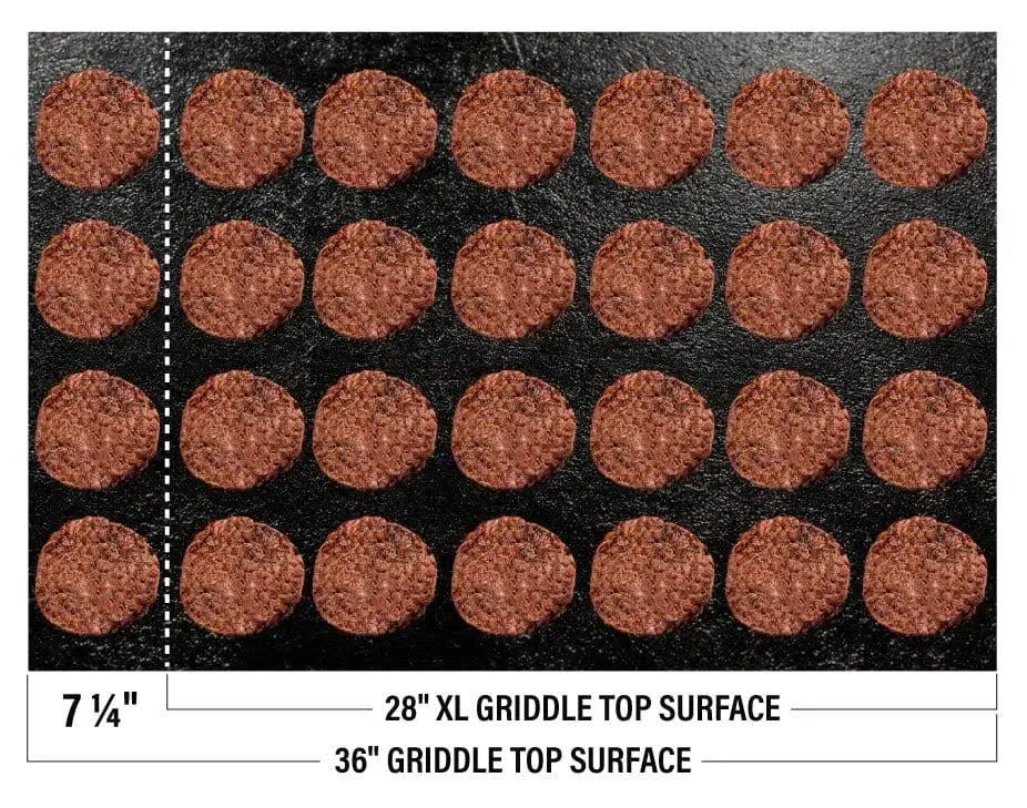 Blackstone 3-Burner 28″ XL Griddle with Hood in Black