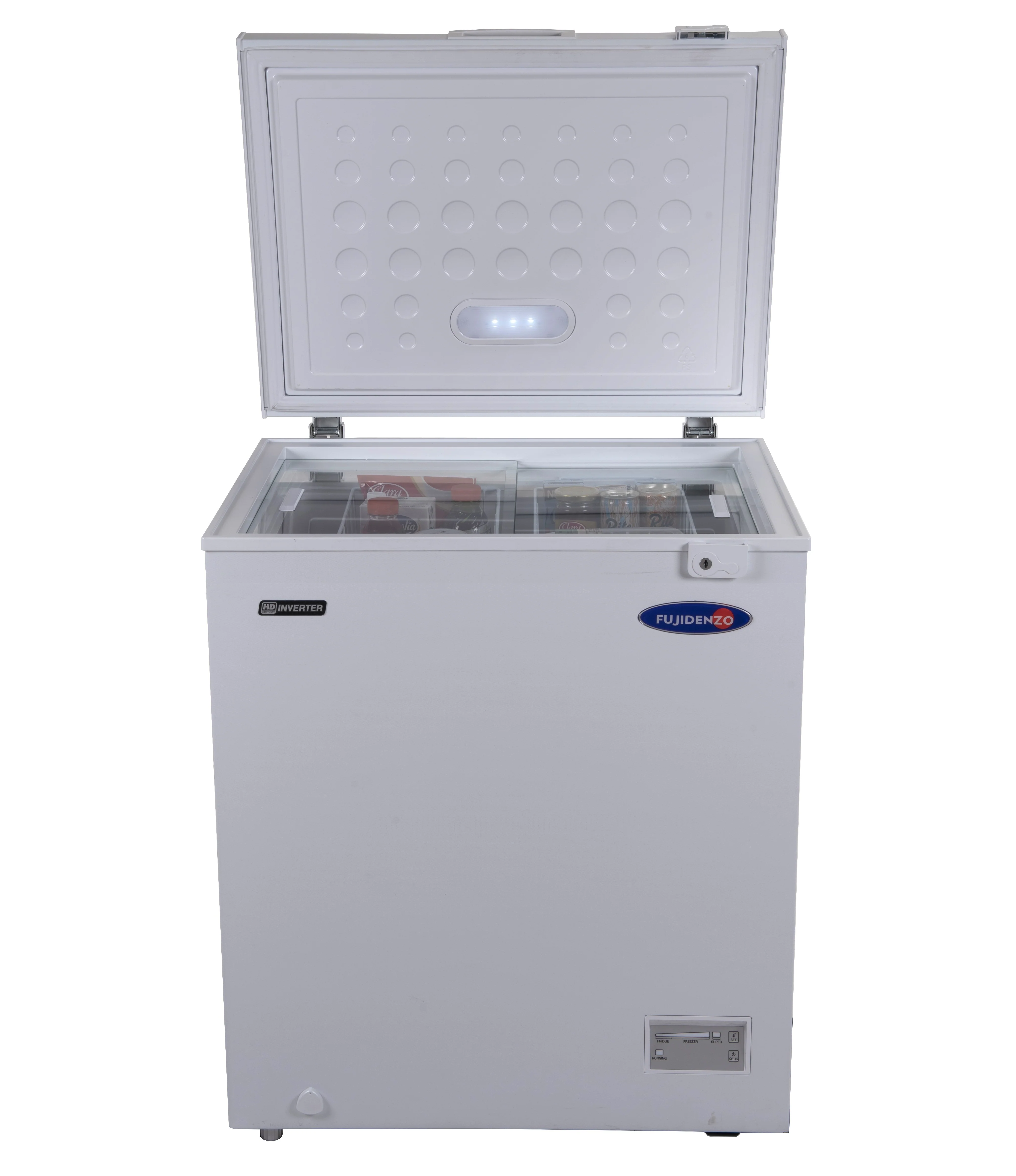 5 Cu. Ft. Chest Freezer Inverter with Practical Storage