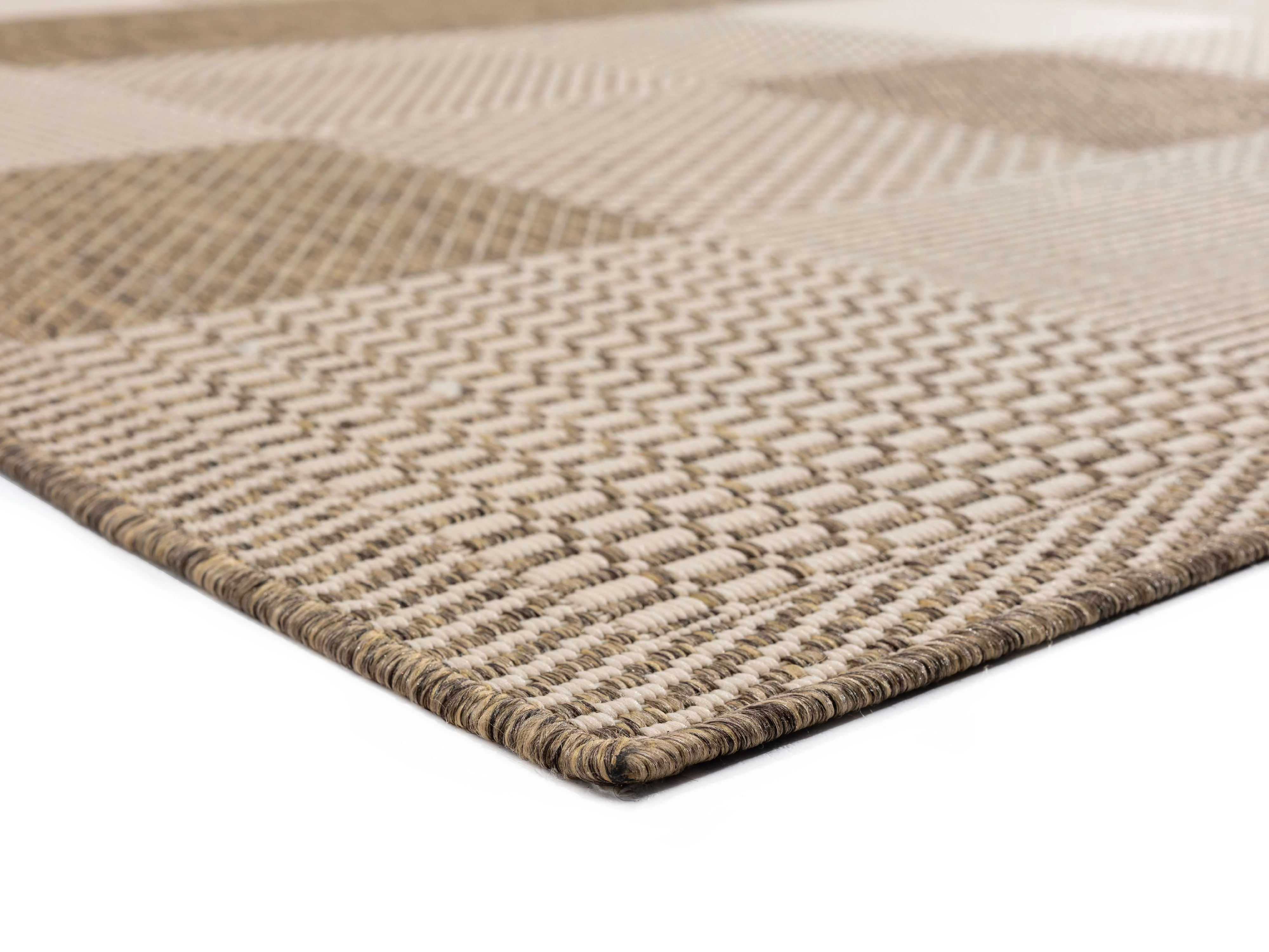 United Weavers Mali Dabeda Contemporary Geometric Area Rug, Orange, 5'3" x 7'6"