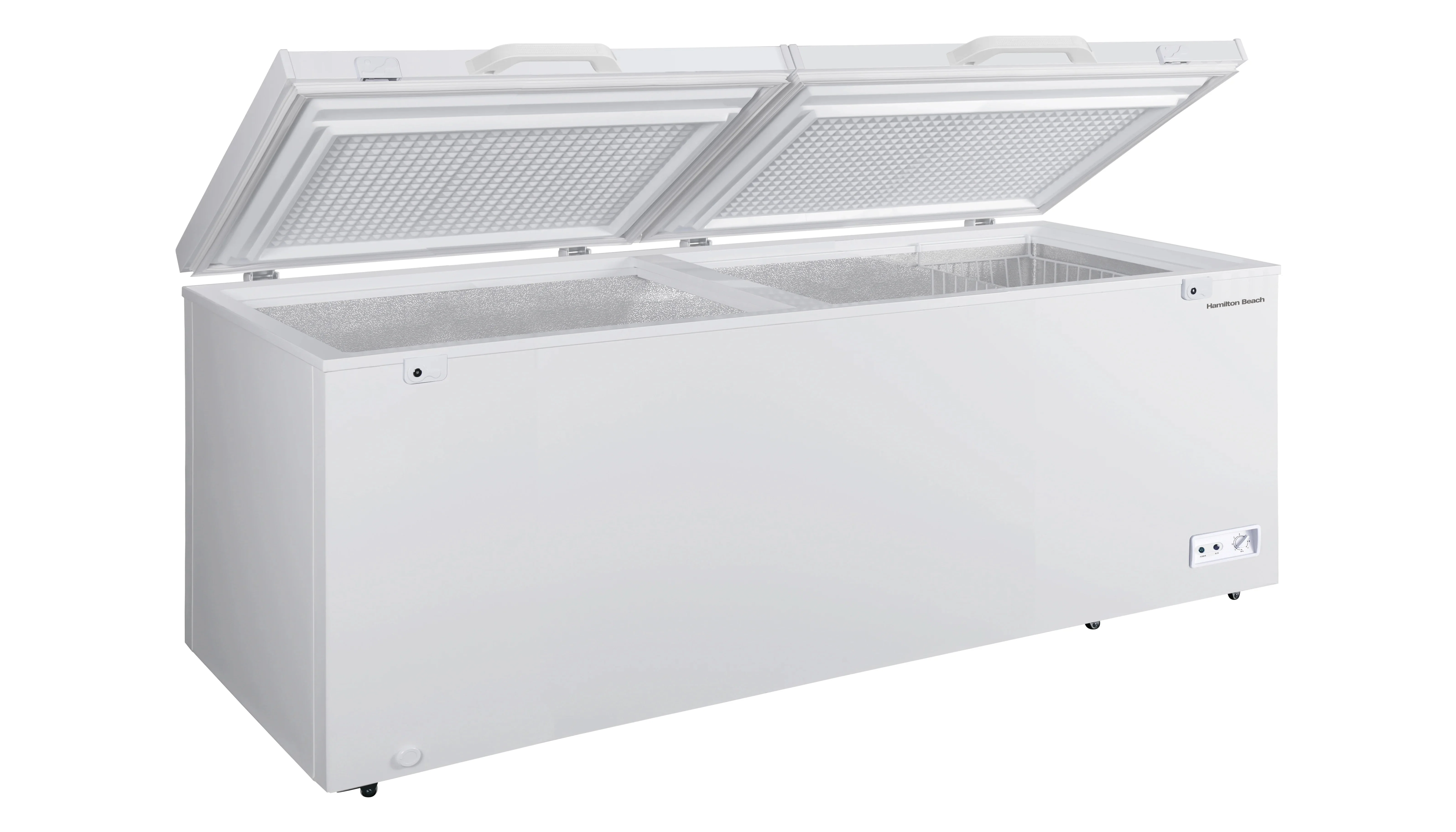 Hamilton Beach 21 Cu. ft. Chest Freezer, Double Doors, HZ9212, White