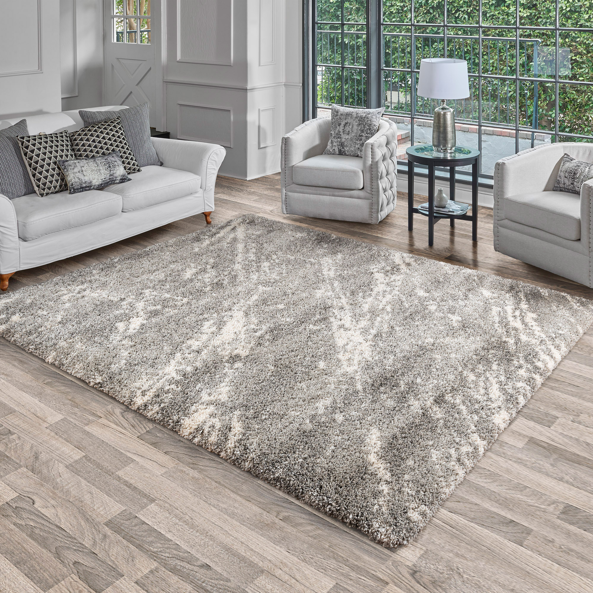Thomasville Marketplace Luxury Shag Rug Collection, Adria, 6’6″ x 9’6″