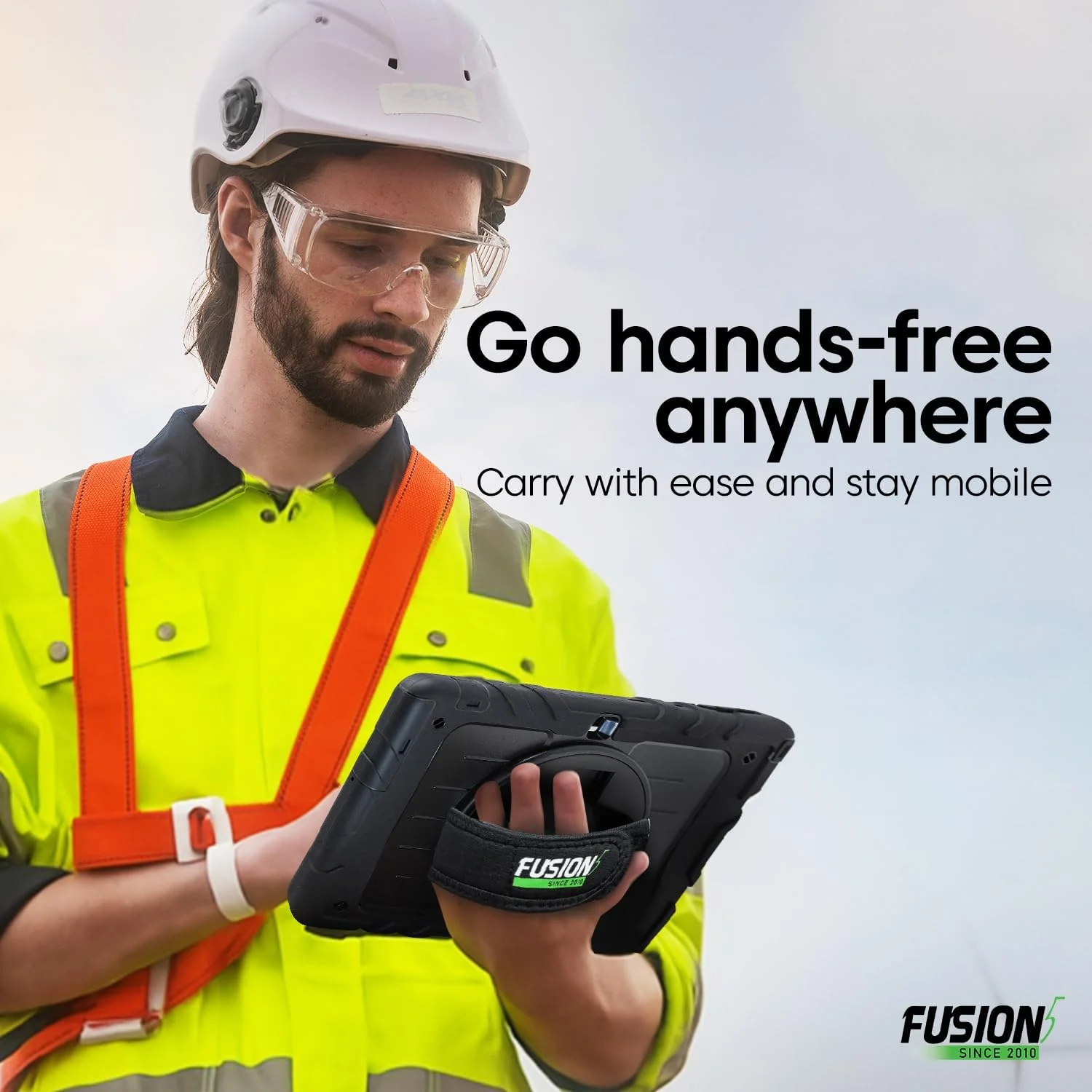 Fusion5 10.1in Windows 11 Full HD Rugged Tablet PC, 8GB RAM, 512GB SSD - FWIN232 PRO N5