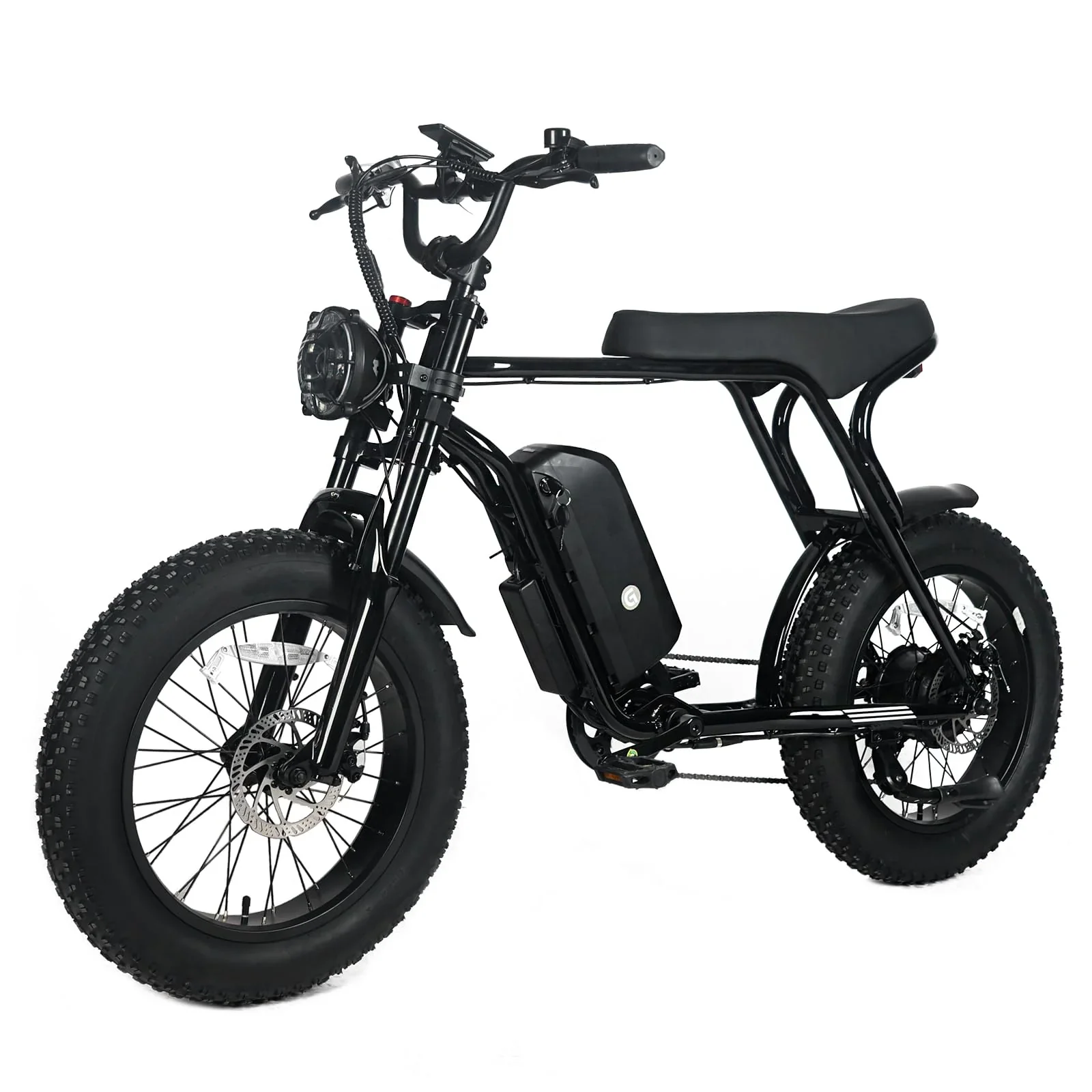 Electric Mountain Bike For Adults With 20 x 4.0 Fat Tires, 1000W Motor, 48V 20Ah Removable Battery, 45MPH Speed, 7-Speed