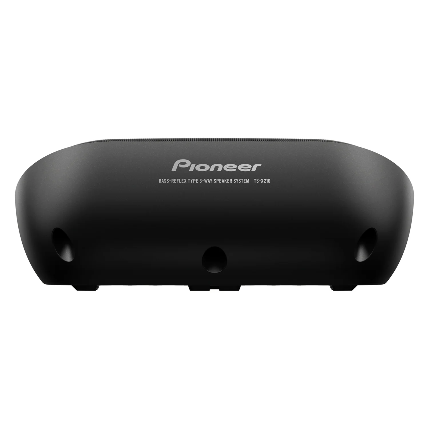 Pioneer TS-X210 4-5/8-In. x 12-1/2-In. x 6-In. 100-Watt 3-Way Surface-Mount Bass Reflex Speakers Black, Max Power 2 Pack, TS-X210