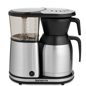 Bonavita BV1900TS 8-Cup One-Touch Coffee Maker Featuring Thermal Carafe, Stainless Steel