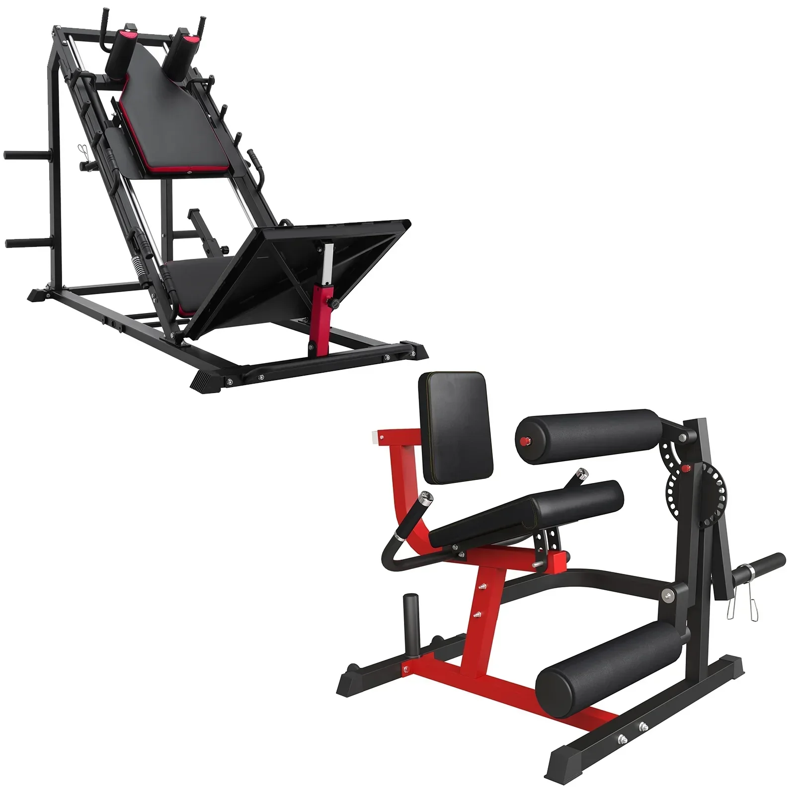 syedee Leg Press, Hack Squat And Leg Extension Machine – Lower Body Home Gym