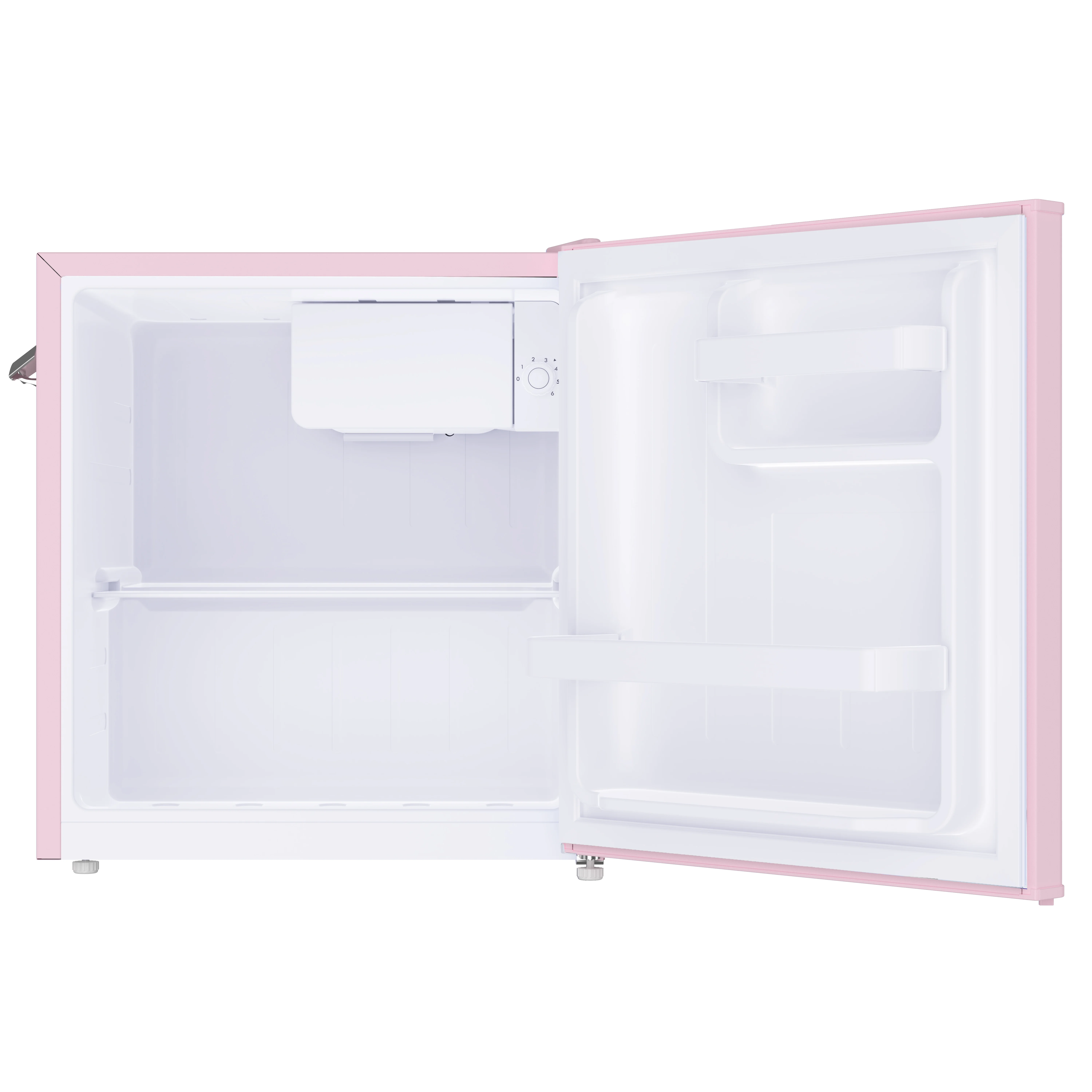 Frigidaire 1.6 Cu ft. Retro Compact Refrigerator with Side Bottle Opener, Coral