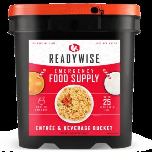 ReadyWise Emergency Food Supply, 120 Serving Entree and Beverage