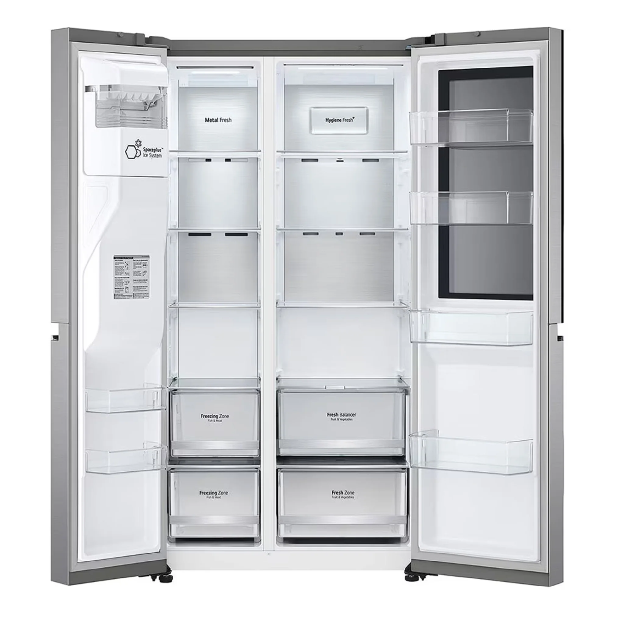 24.5 Cu. Ft. Side-by-Side Refrigerator Inverter