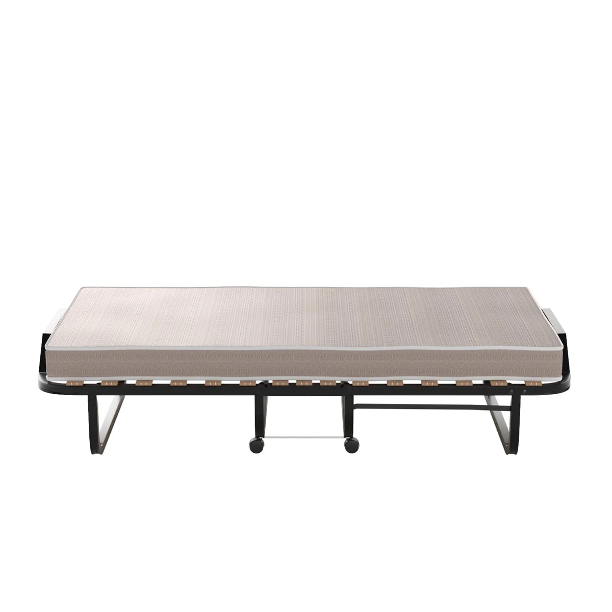 Costway Folding Bed Rollaway Guest Bed w/ Memory Foam Sturdy Metal Frame & Foam Mattress, Made in Italy (Product Dimensions: 79L x 31.5W x 16 H inch)