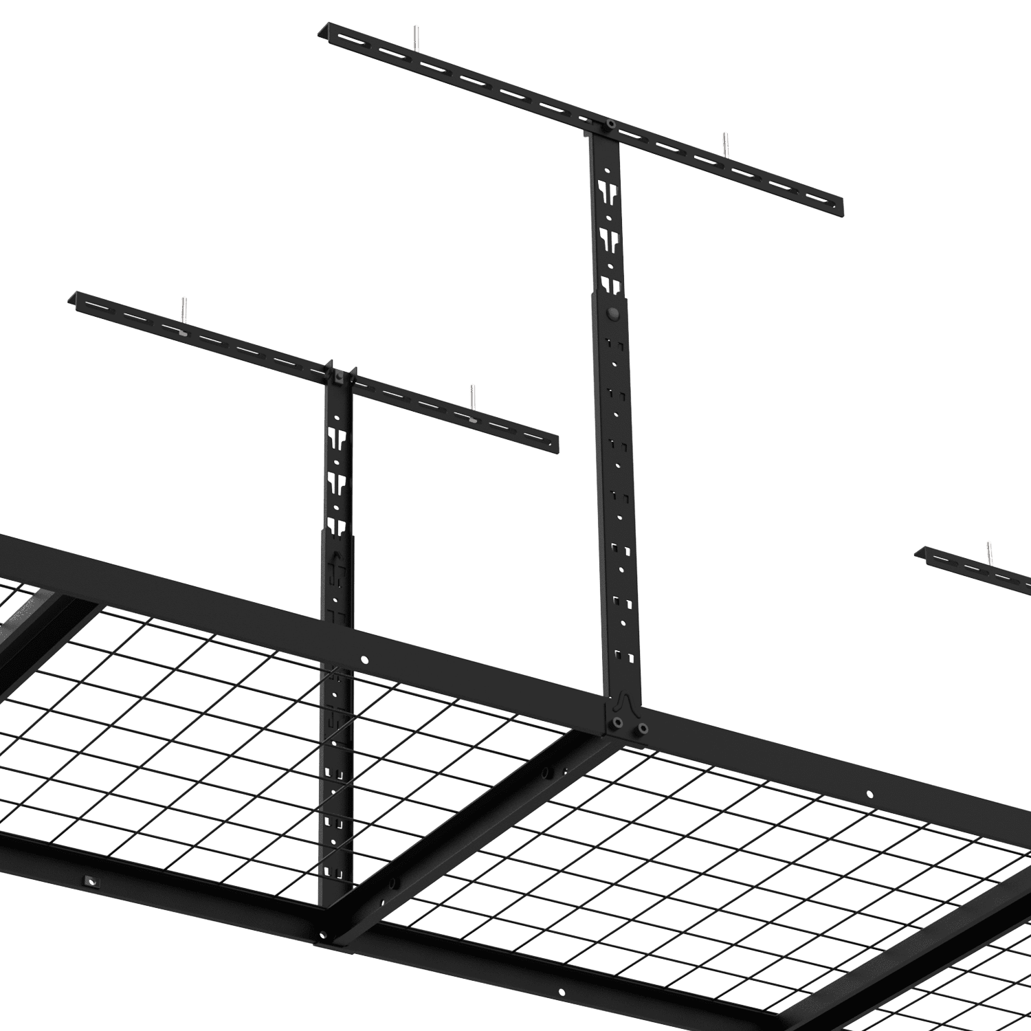 Armadillo Tough Overhead Garage Storage Skyrack, 4' x 8', Adjustable height