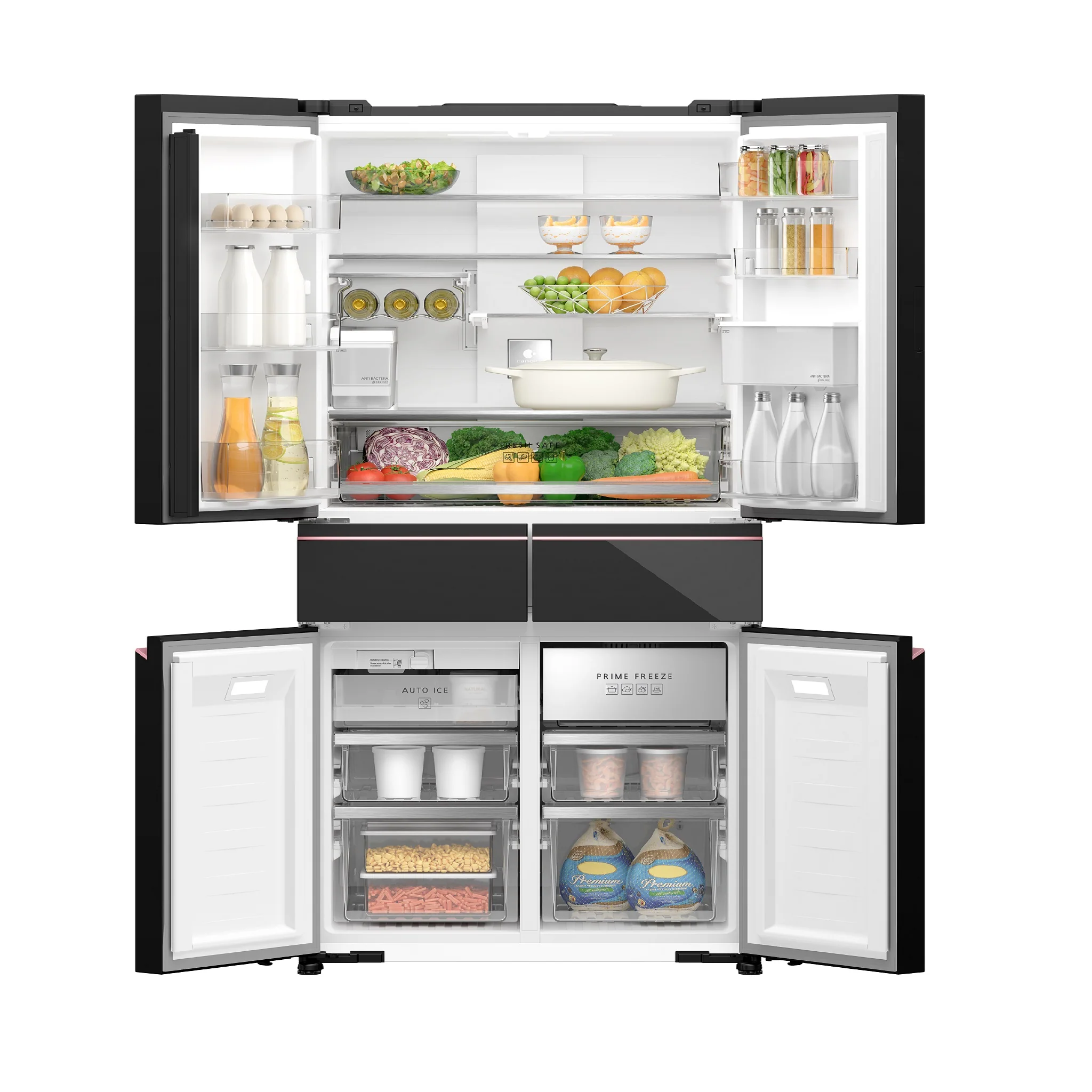 25.7 Cu. Ft. Multi-Door Refrigerator Inverter