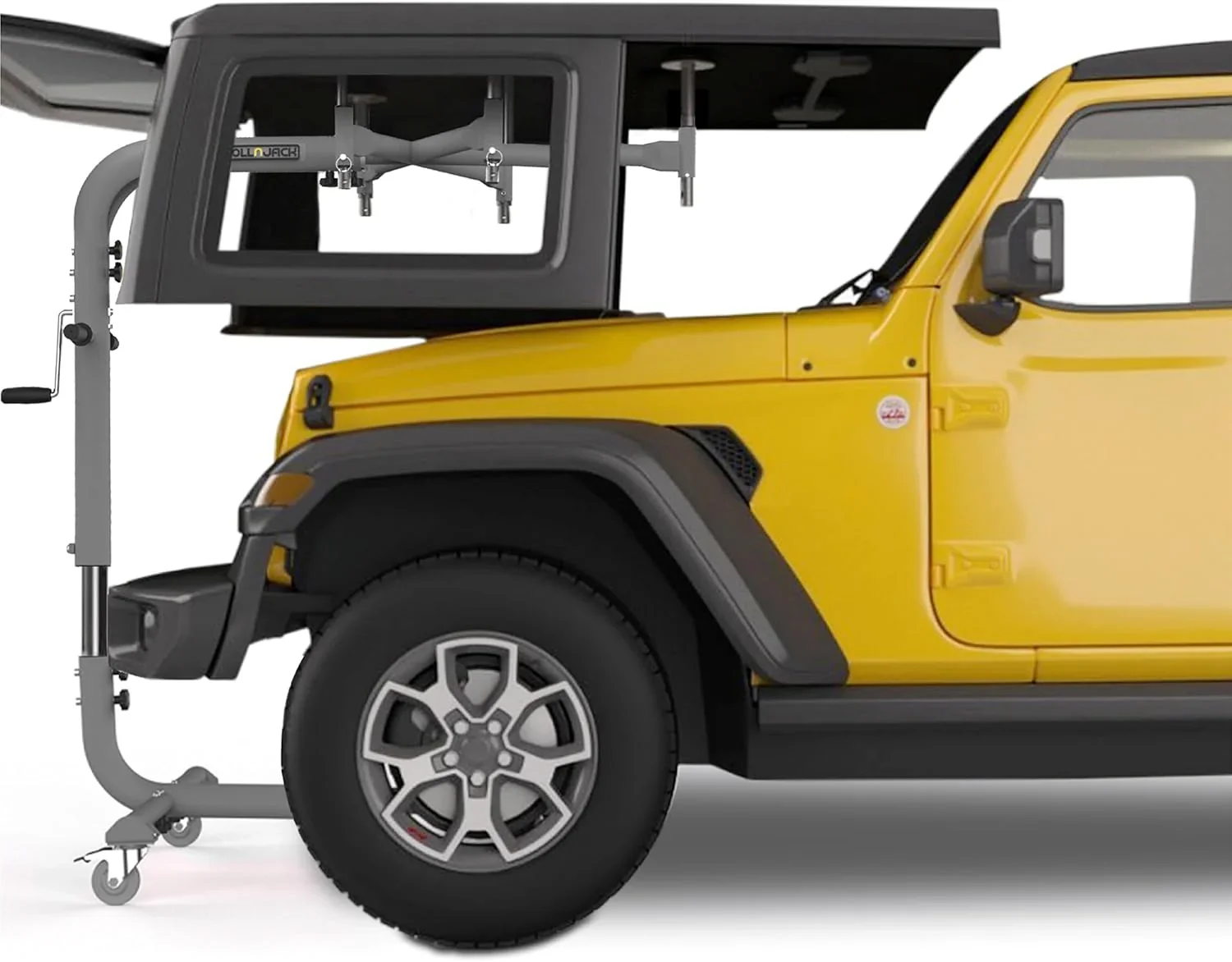 RollnJack Hardtop Remover Lift For Jeep Wrangler – One-Person System