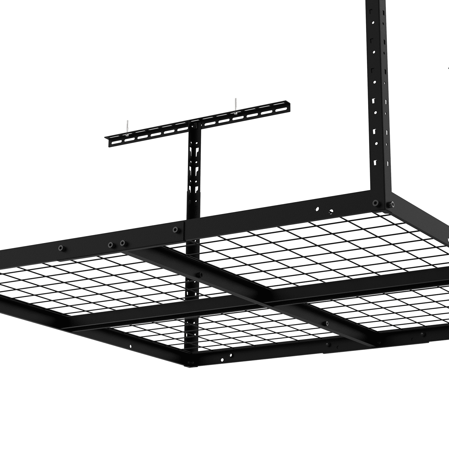 Armadillo Tough Overhead Garage Storage Skyrack, 4' x 8', Adjustable height