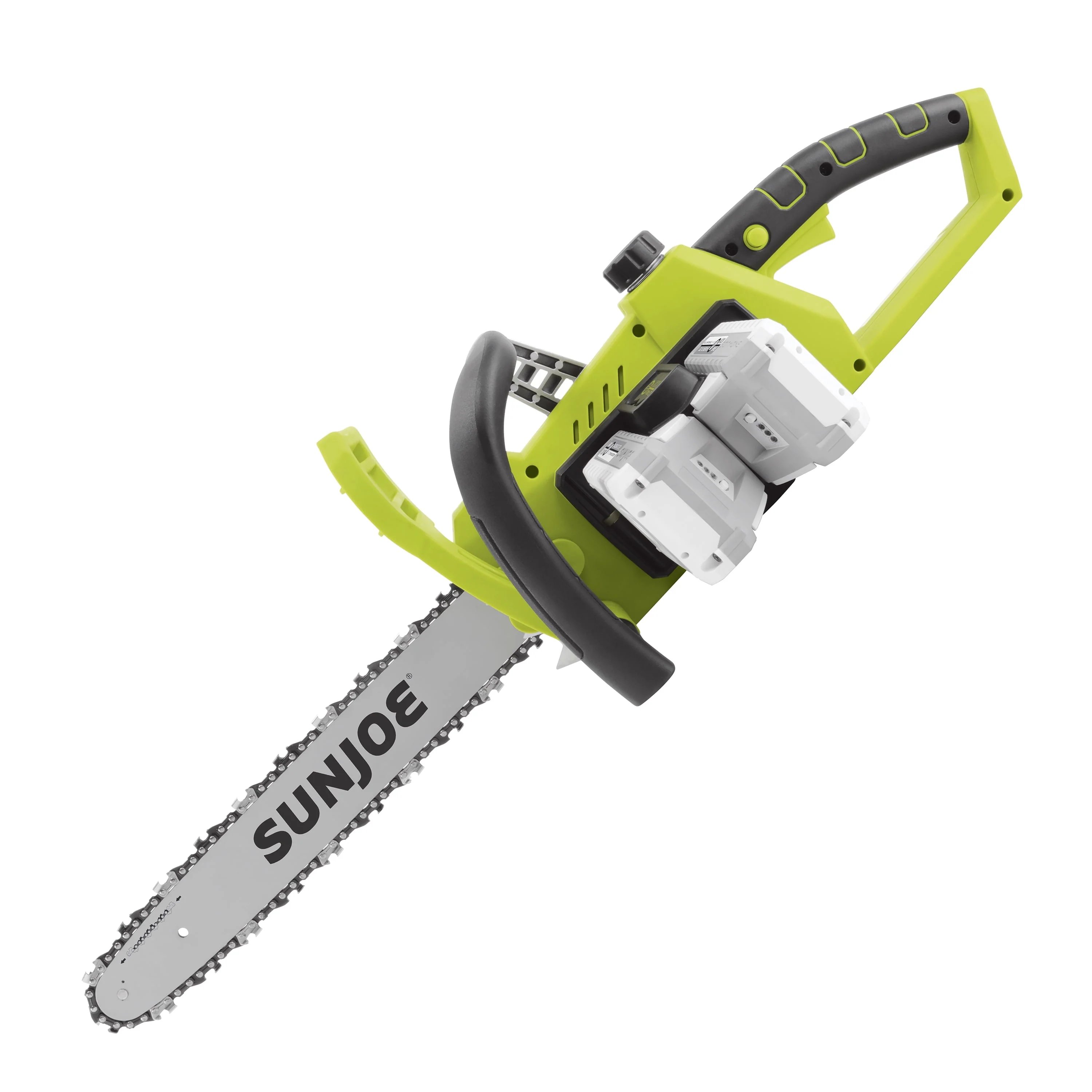 Sun Joe 48V Cordless 16-inch Chainsaw, 2 x 2.0-Ah Batteries & Charger