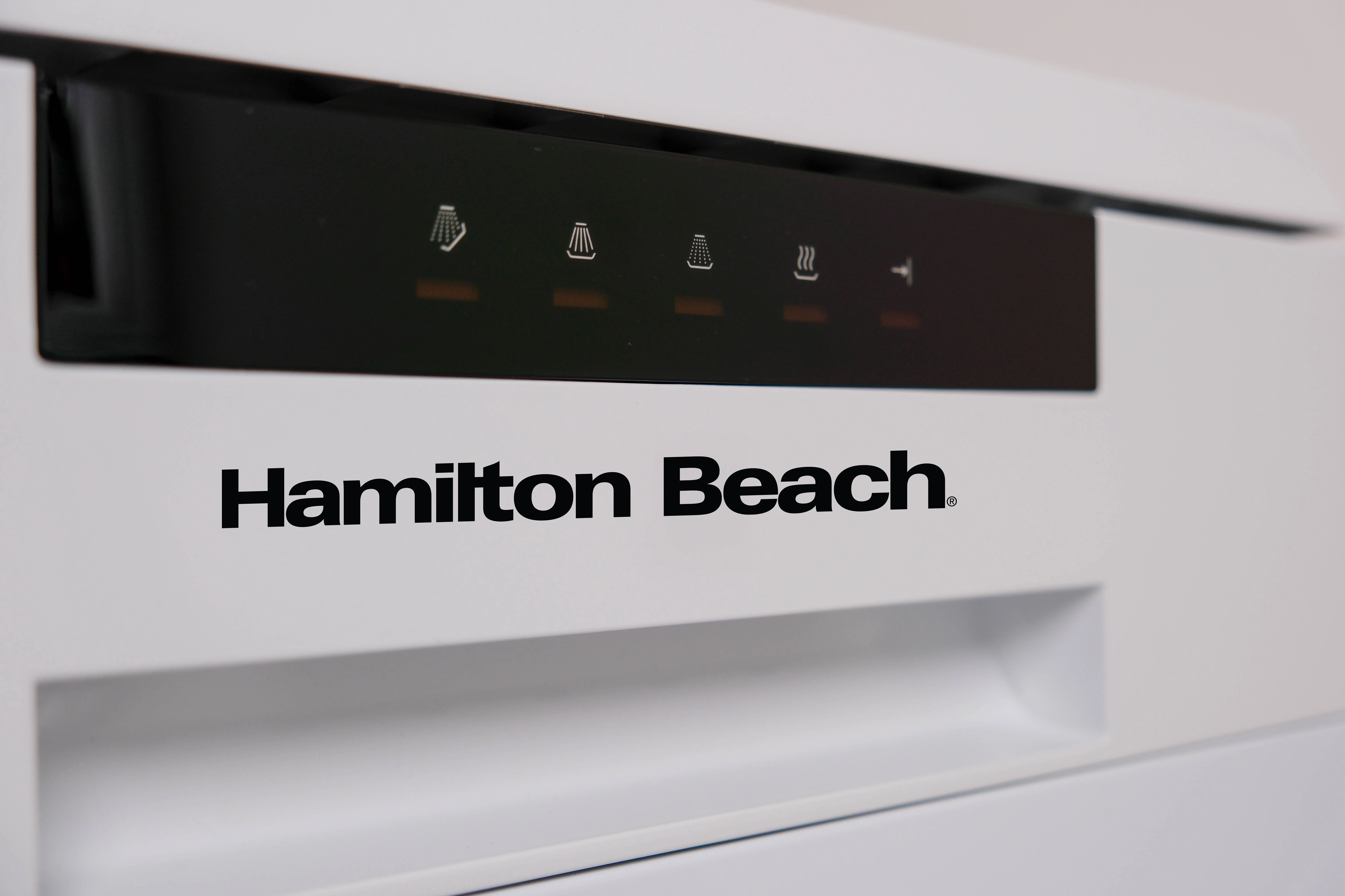 Hamilton Beach 18" Portable Dishwasher in White