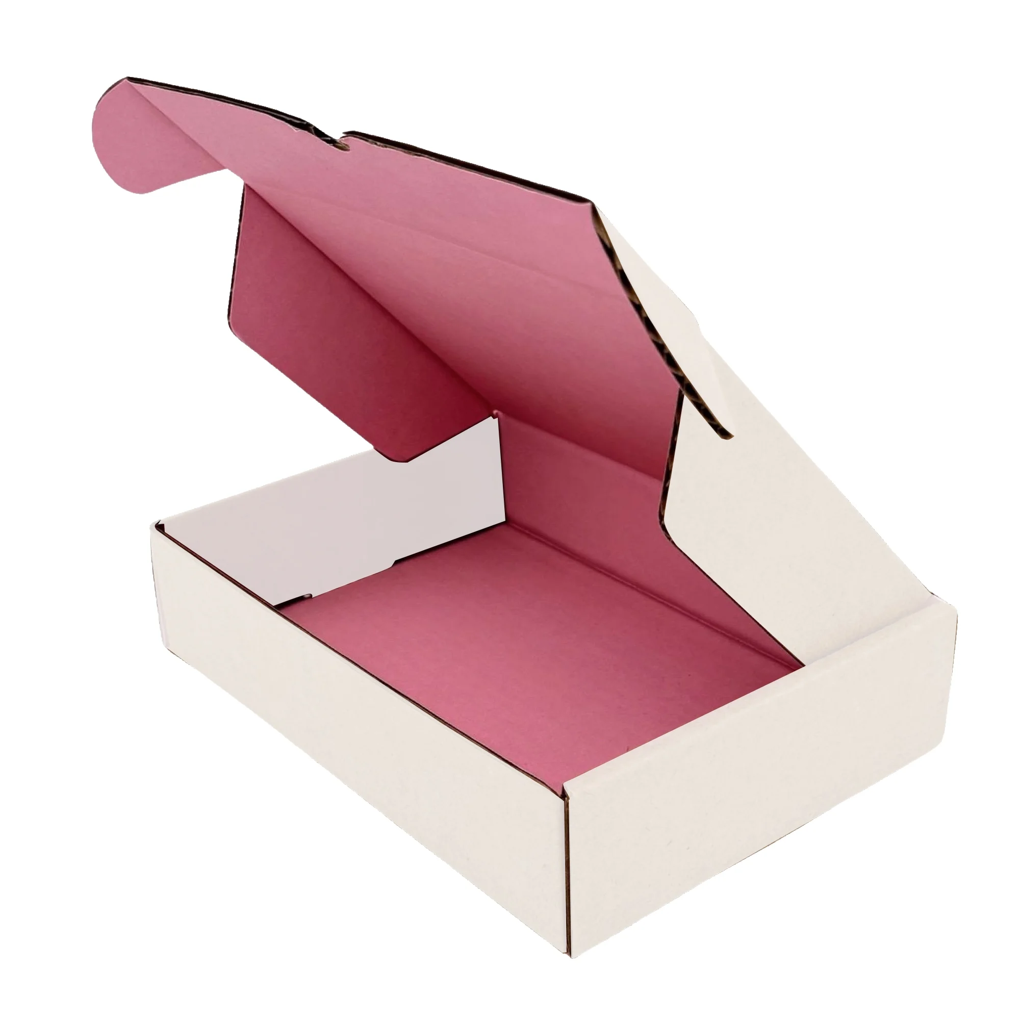 UCANPACK Pink Mailer Boxes 15 x 11 x 2" (Color Inside) - 50 Pack Color Mailer Boxes, 15x11x2 Shipping Boxes - Custom Mailing Boxes Made in USA