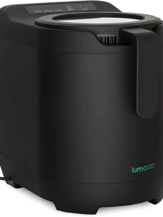 Electric Kitchen Composter 2.5L – Odorless Countertop Bin with Clear-View Lid, Smart Food Waste Disposal