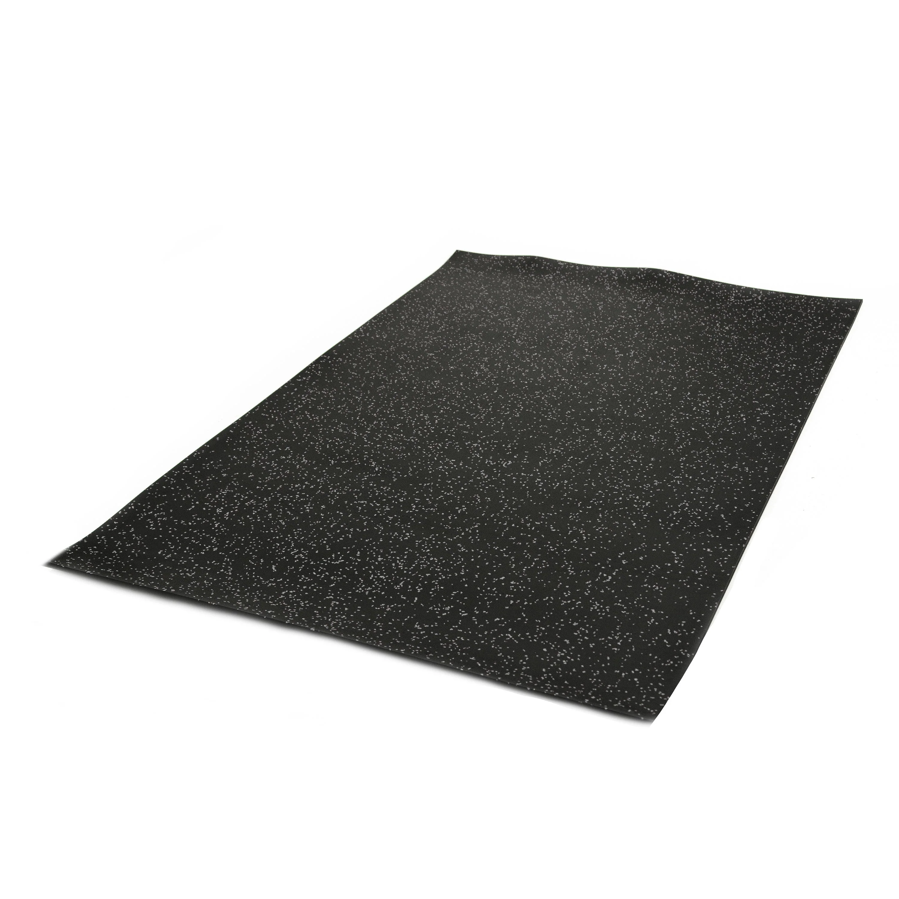 FlooringInc Premium 8mm Thick Rubber Gym Flooring & Equipment Mats, 4ft x 6ft, Grey