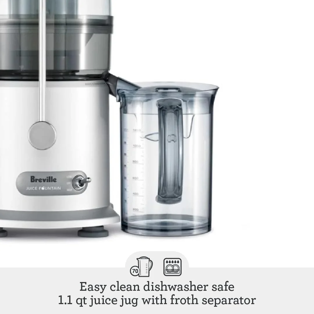 Juice Fountain Plus JE98XL, Silver