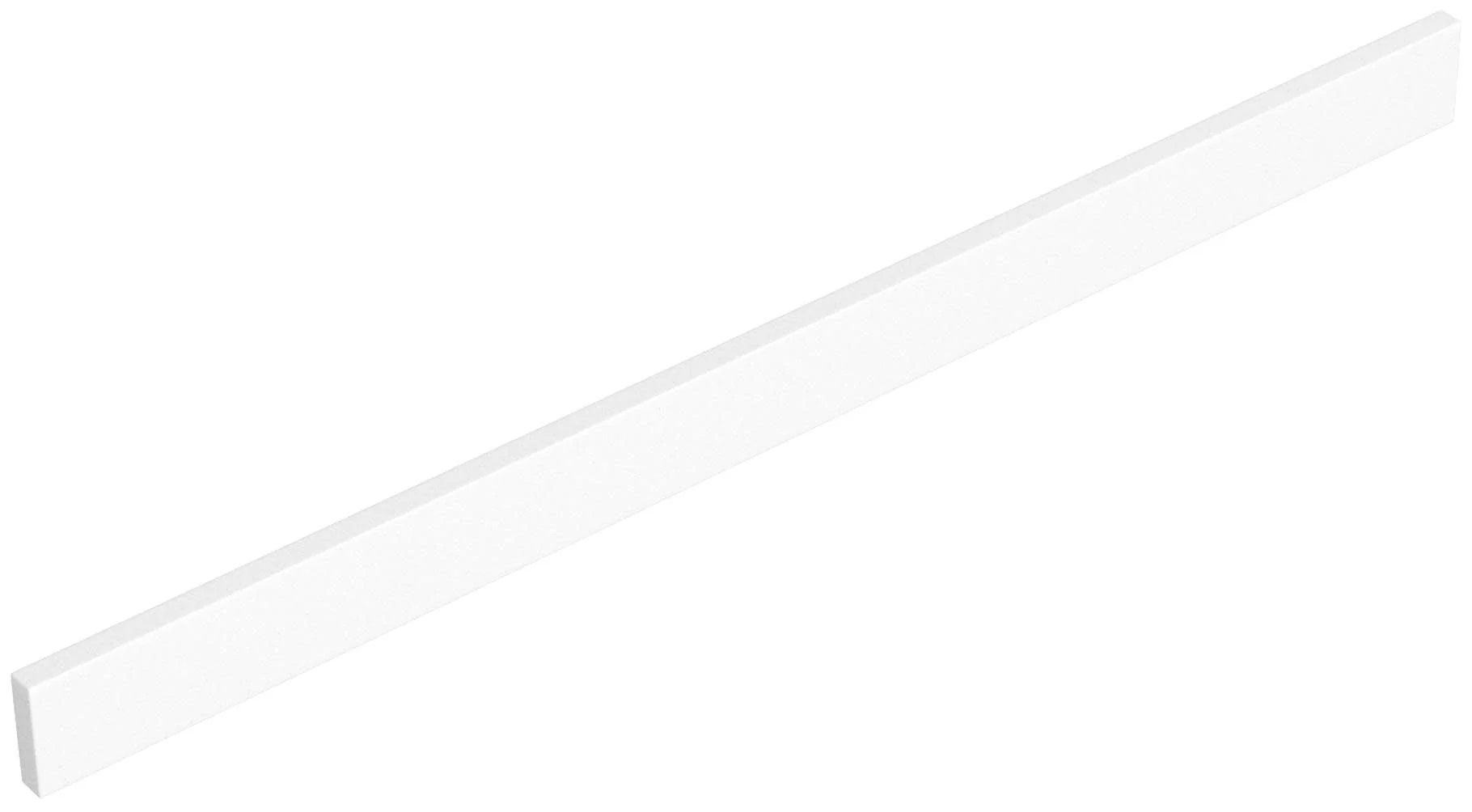Wyndham Collection Wcfvca142bs 42" L X 3" H Marble Backsplash - White Cultured Marble