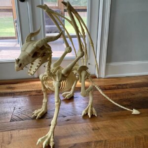 Large 4ft pterosaur skeleton, halloween decoration