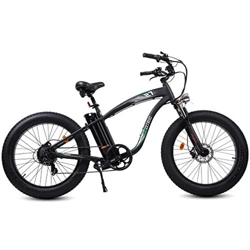 ECOTRIC Adult Electric Bike 26 x 4.0 in Fat Tires, 750W, 48V 13AH - Hammer