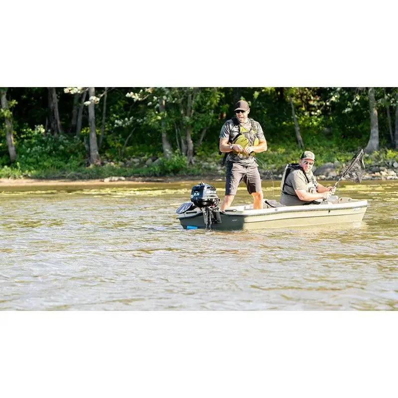 Pelican Intruder 12 Jon Boat - 12-Foot Aluminum Fishing Vessel