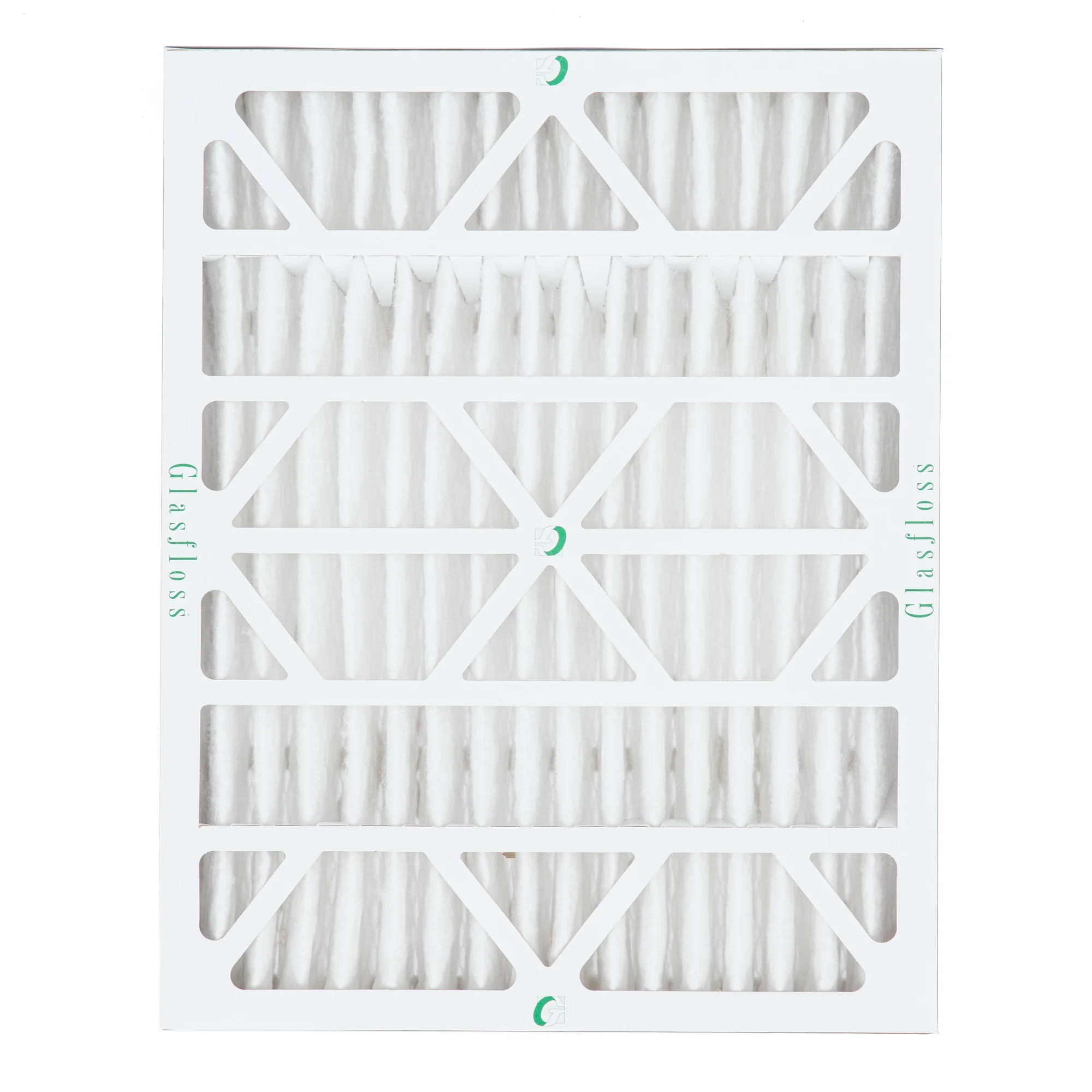 6 Pack of 18x24x4 MERV 10 Pleated 4" Inch Air Filters by Glasfloss. Actual Size: 17-1/2 x 23-1/2 x 3-3/4