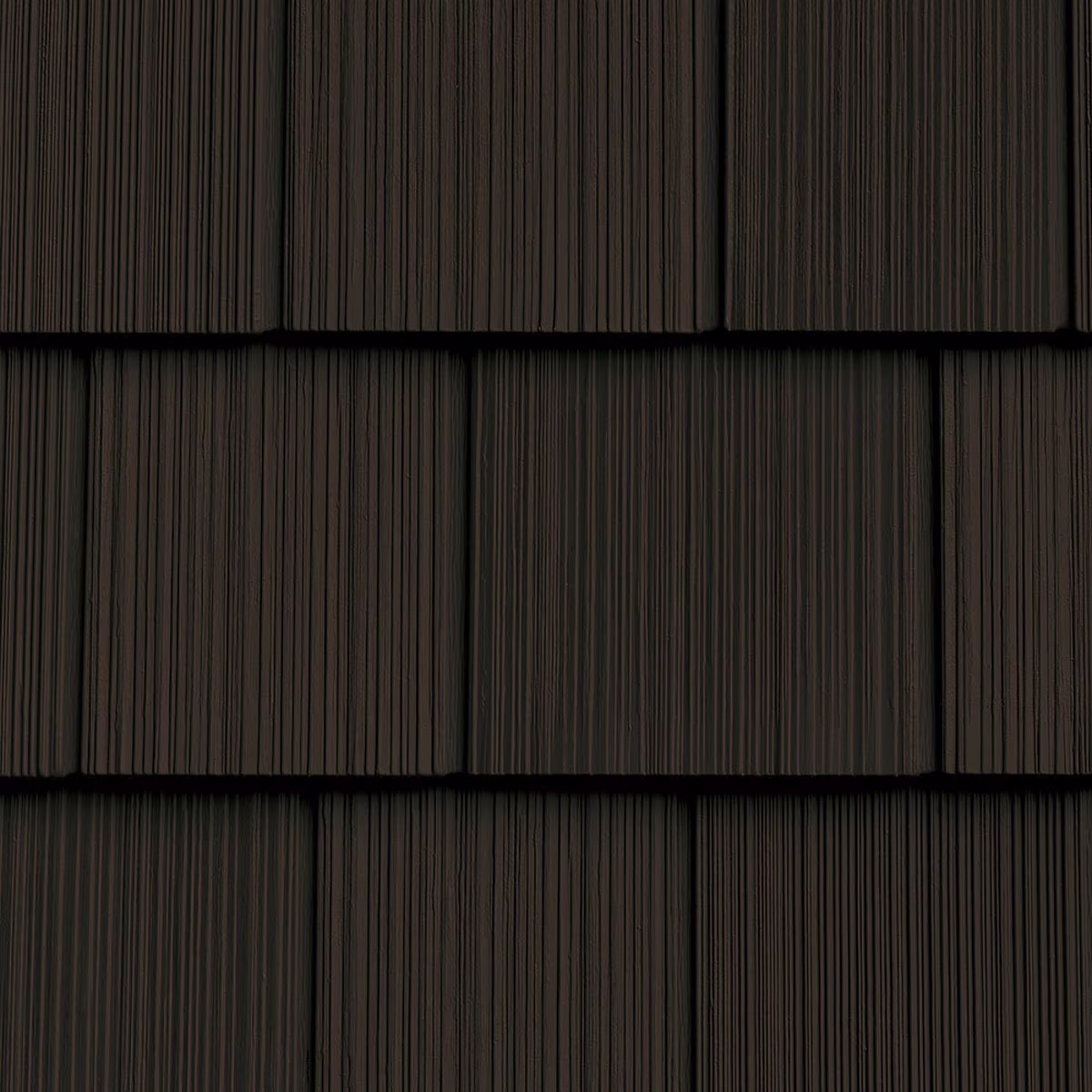 The Foundry Vinyl Perfection Shingles, 7in W X 60 3/4 L, 34 Panels/Carton, 100 Sq Feet, Shadow - 008
