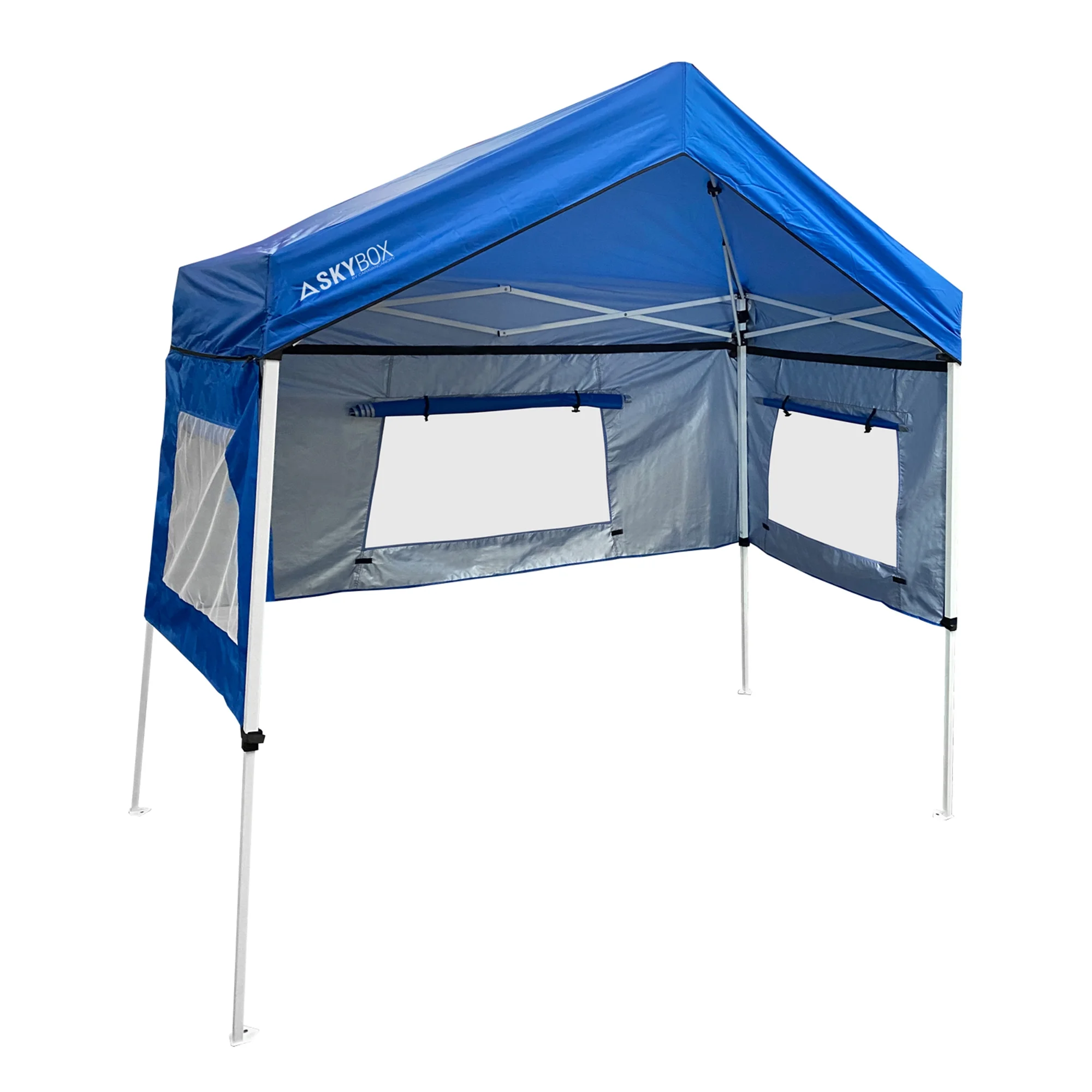 Caravan Canopy Skybox 3.2' x 6.5' Instant Multipurpose Sport Shelter, Blue