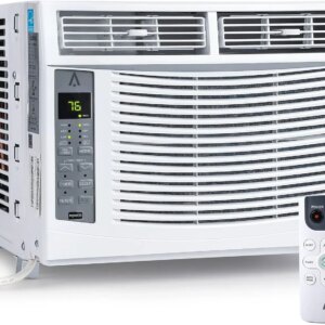 Smart 6000 BTU Window Air Conditioner with WiFi, Window AC Unit with Remote