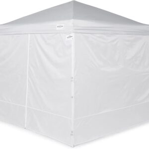 Canopy V-Series 10 x 10 Foot Tent Sidewalls, White (Sidewalls Only)