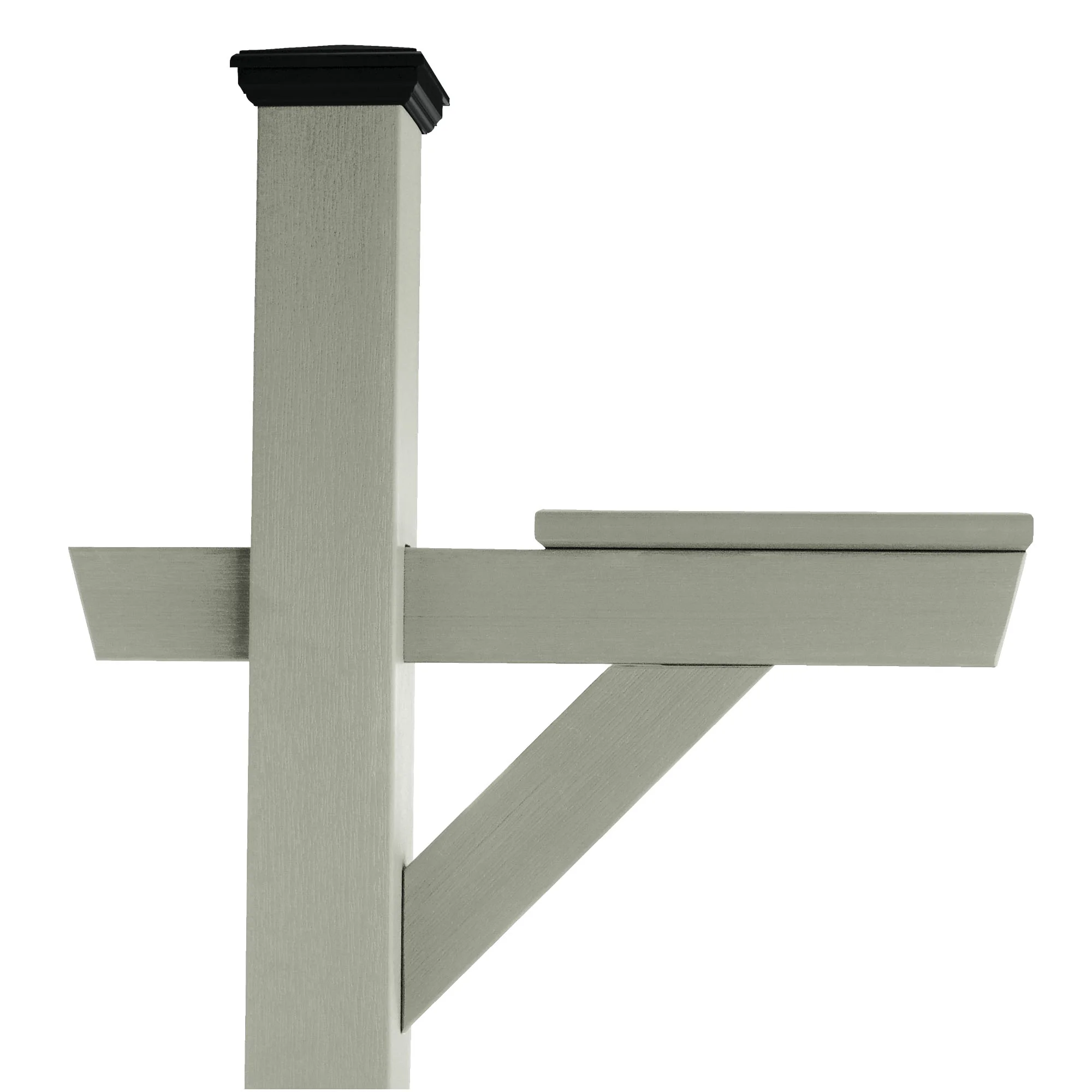 Highwood Hazleton Mailbox Post - In-Ground, 41" H, 4" x 4" Post