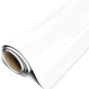 12" x 75ft ROLL - SISER EASYWEED HTV - IRON ON HEAT TRANSFER VINYL (White)