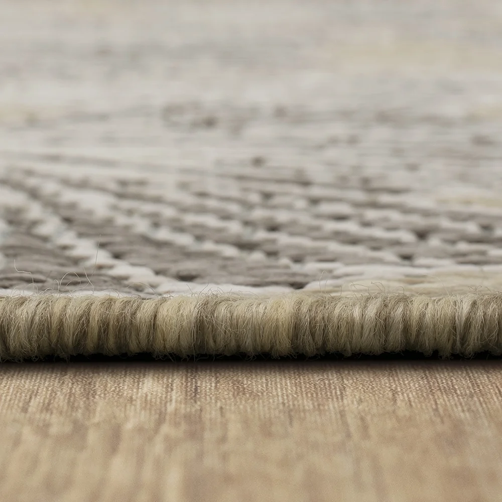 Mohawk Home Jade Butterfly Outdoor Area Rug, Beige, 5' 3" x 7' 6"