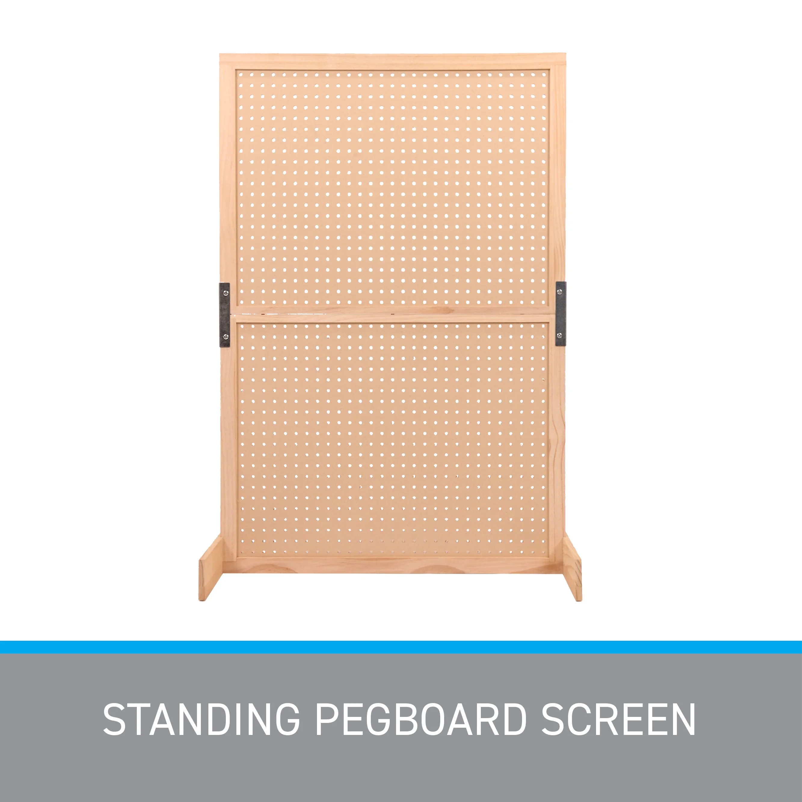 SSWBasics Peg Board Display Stand for Jewelry and Accessories - 32" W x 48"H - Standing