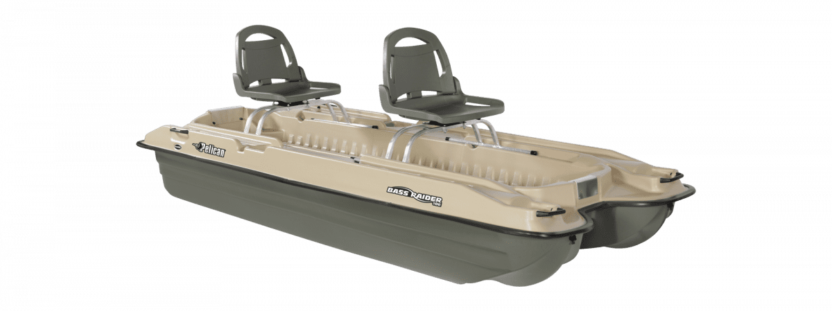 Pelican Bass Raider 10E 2-Person Fishing Boat – 10 ft