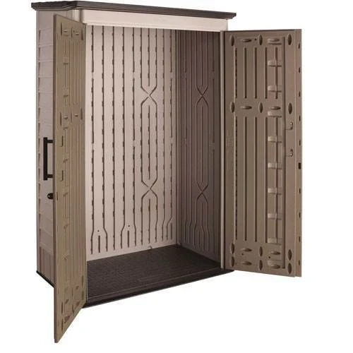 Rubbermaid garden shed, model 2025, 52 cubic feet (approx. 1.47 m3), weatherproof, lockable doors