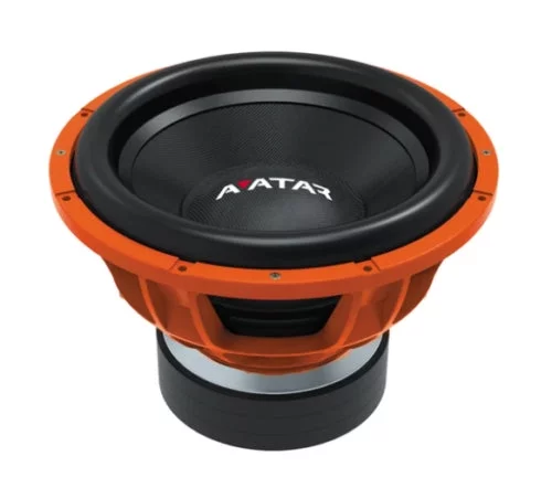 Avatar Tsunami 15 in Orange 6000 Watts Peak 2-Ohm Subwoofer – STU-1546-D2