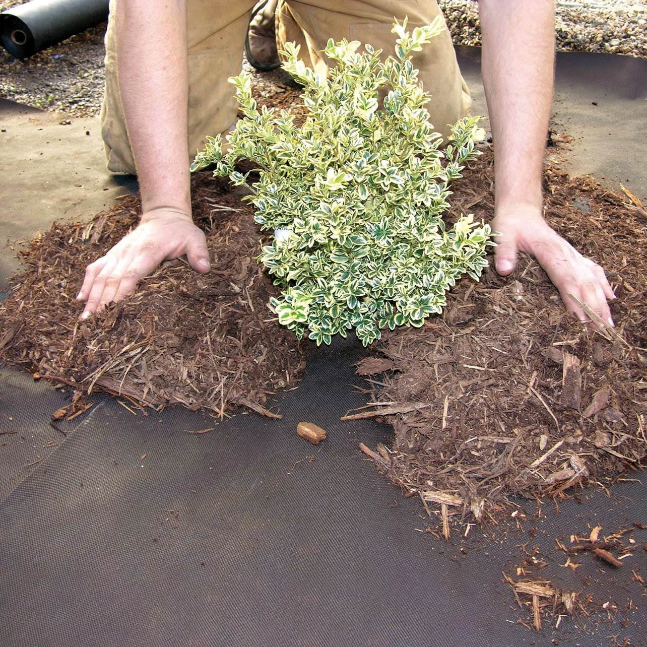 DeWitt Barrier Pro Landscape Fabric in Brown (3 Ounces), 4′ x 300′ Refill