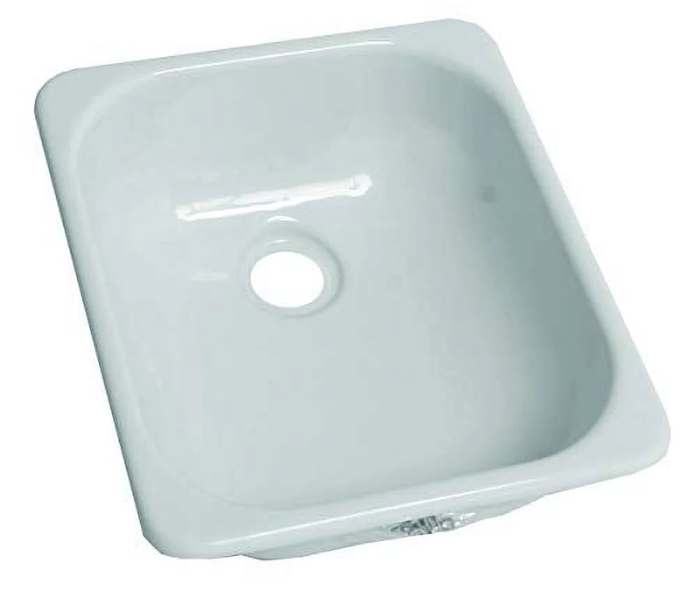 Lippert 209630 Better Bath 13″ x 15″ Square Galley/Kitchen Sink White